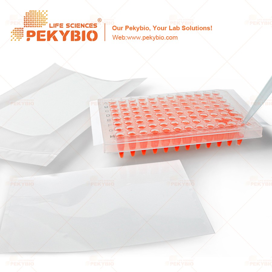 PK00197-0.1mL 96-Well PCR Plate. No Skirt. Flat deck. Frost. Non- Sterile-（1）.jpg