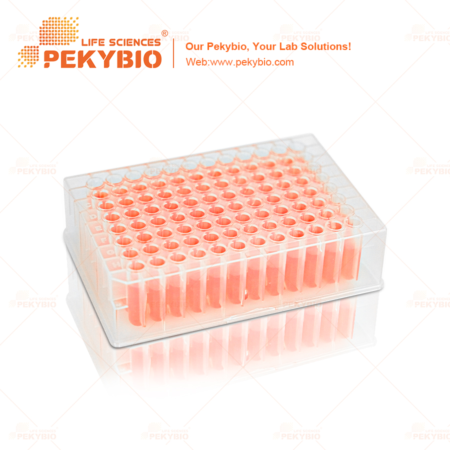 PK00203-0.2mL 96-Well PCR Plate. Semi Skirt. Flat deck. Clear. Non- Sterile.jpg